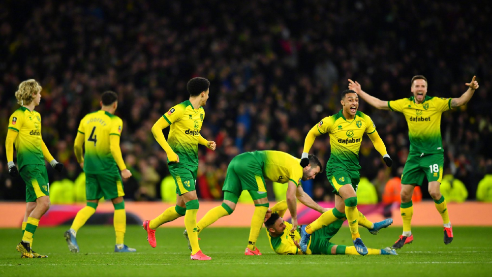 诺维奇客场战平，两队互有攻防中路顶阻，保级希望稍浮