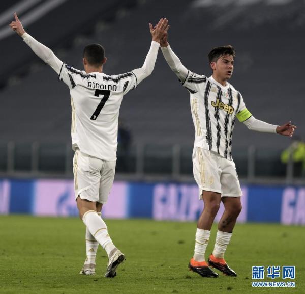 尤文图斯客场胜鲁尔、小组第一提前出线！